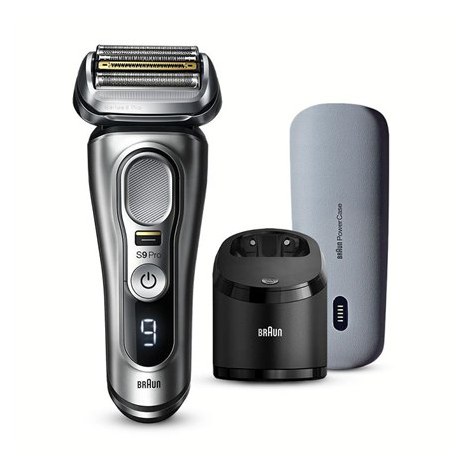 Braun | Shaver | 9477CC | Operating time (max) 50 min | Wet & Dry | Silver - 2